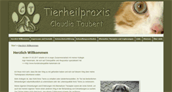 Desktop Screenshot of claudia-taubert.com